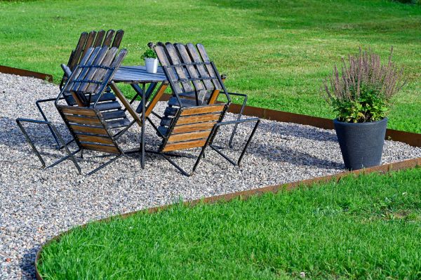 Metal Edging Installation in Oxnard