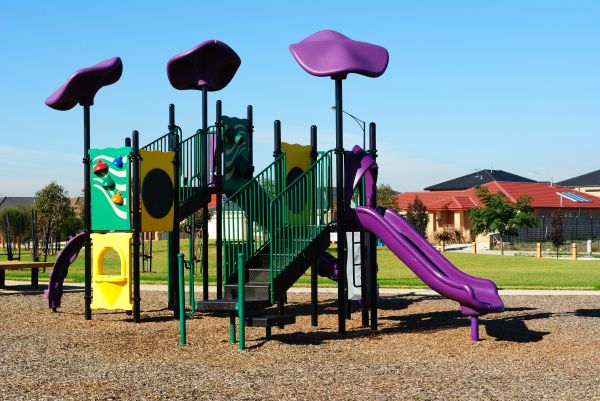 Playground Mulch Removal in Oxnard