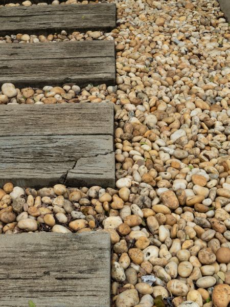 Pea Rock Installation in Oxnard