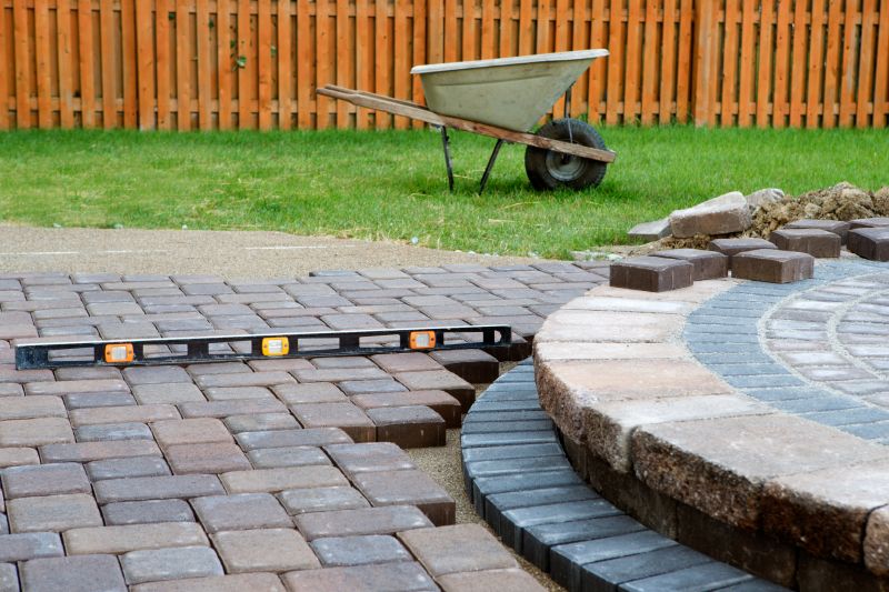 Multi-Row Paver Setup